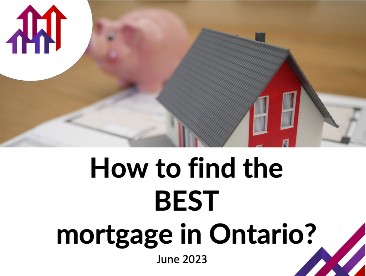 How to find the BEST Mortgage in Ontario - Real Alt Investments